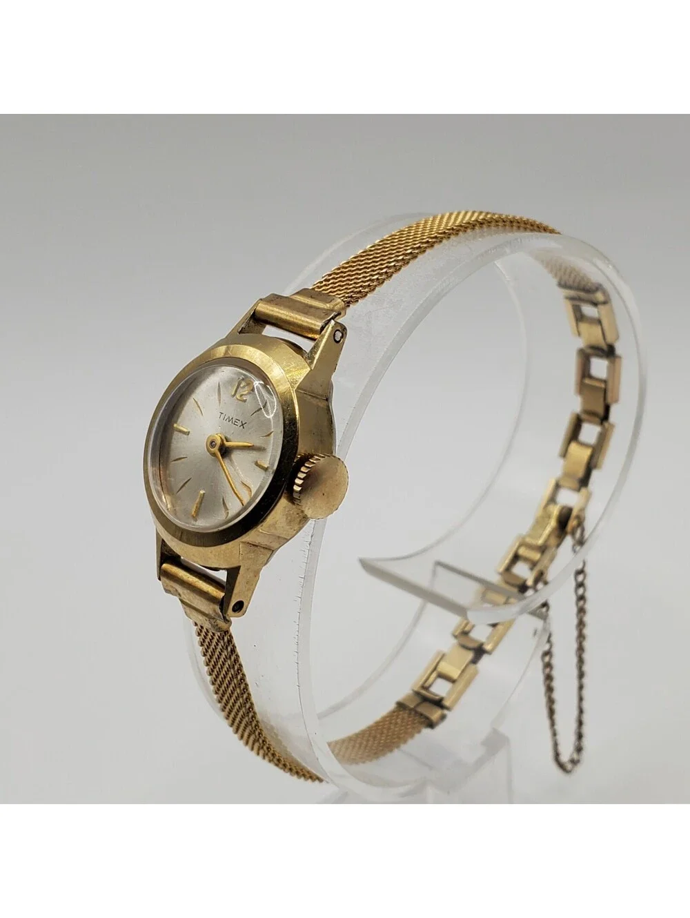 Vintage Timex Mechanical Watch 10k GF Top Watch Women For Parts Or Repair
